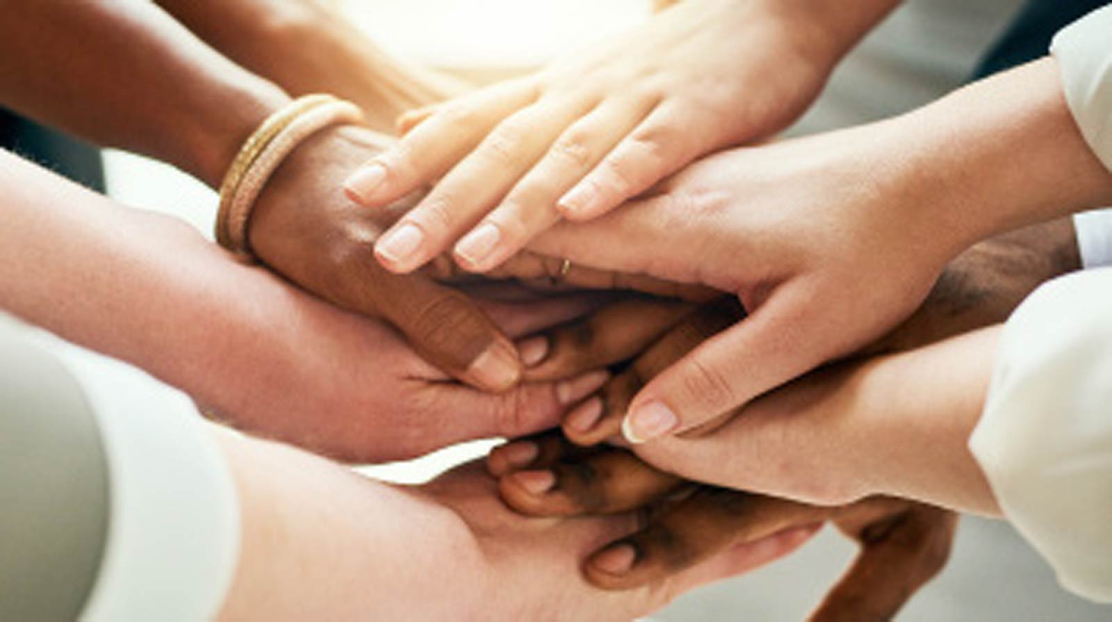 Teamwork hands